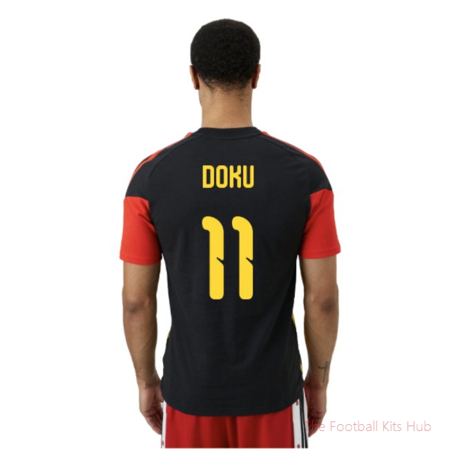 2026/27 Belgium Training Tee (Black) (Doku 11)