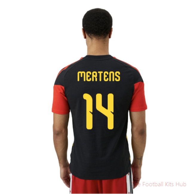 2026/27 Belgium Training Tee (Black) (Mertens 14)