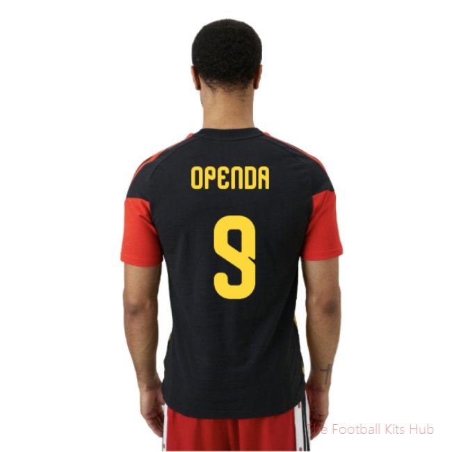 2026/27 Belgium Training Tee (Black) (Openda 9)