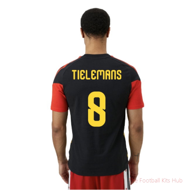 2026/27 Belgium Training Tee (Black) (Tielemans 8)