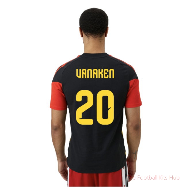 2026/27 Belgium Training Tee (Black) (Vanaken 20)