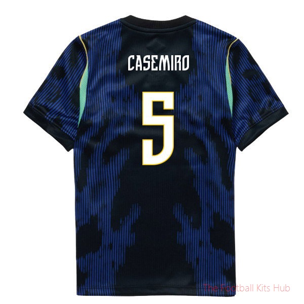 2026/27 Brazil Away Mini Kit (Casemiro 5)