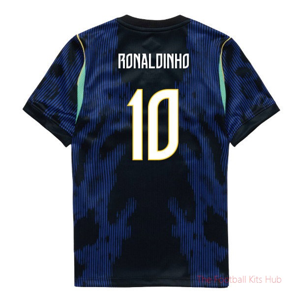 2026/27 Brazil Away Mini Kit (Ronaldinho 10)