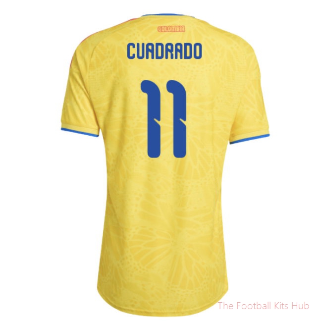 2026/27 Colombia Authentic Home Shirt (Cuadrado 11)