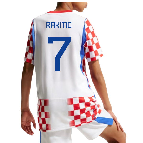 2026/27 Croatia Home Shirt Kids Rakitic 7