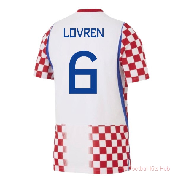 2026/27 Croatia Home Shirt (Lovren 6)