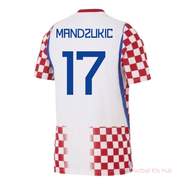 2026/27 Croatia Home Shirt (Mandzukic 17)
