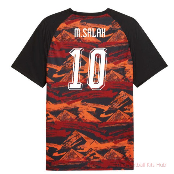 2026/27 Egypt Warm Up Jersey (Black) (M.Salah 10)