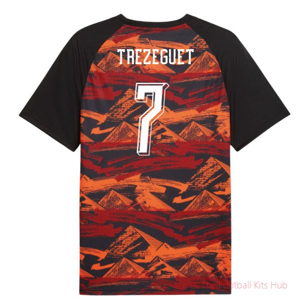 2026/27 Egypt Warm Up Jersey (Black) (Trezeguet 7)