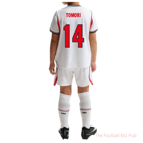 2026/27 England Home Mini Kit (Tomori 14)