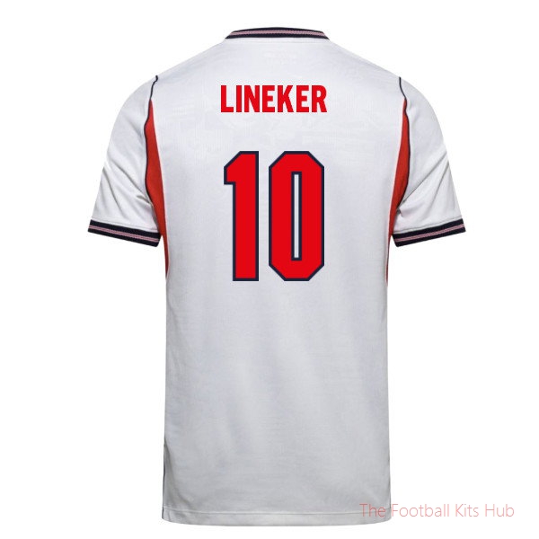 2026/27 England Home Shirt (Lineker 10)