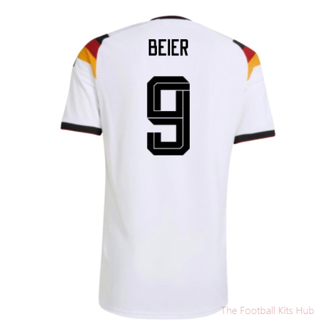 2026/27 Germany Authentic Home Shirt (Beier 9)