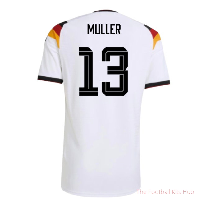 2026/27 Germany Authentic Home Shirt (Muller 13)