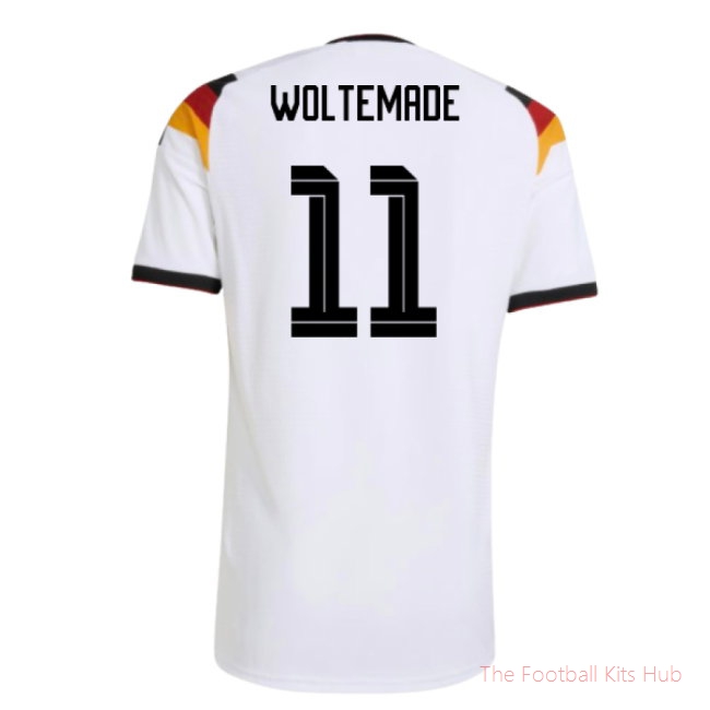 2026/27 Germany Authentic Home Shirt (Woltemade 11)