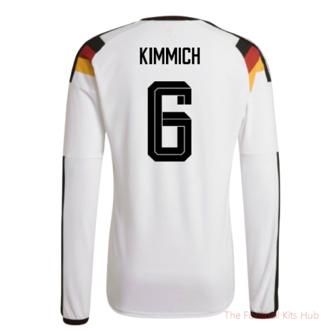 2026/27 Germany Authentic Long Sleeve Home Shirt (Kimmich 6)