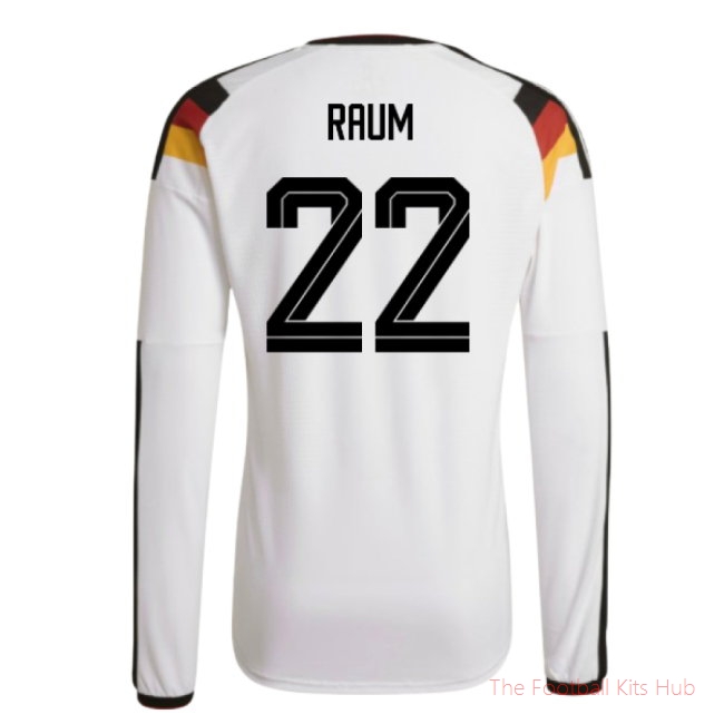 2026/27 Germany Authentic Long Sleeve Home Shirt (Raum 22)
