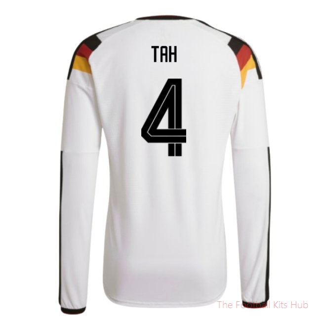 2026/27 Germany Authentic Long Sleeve Home Shirt (Tah 4)