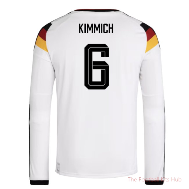 2026/27 Germany Long Sleeve Home Shirt (Kimmich 6)