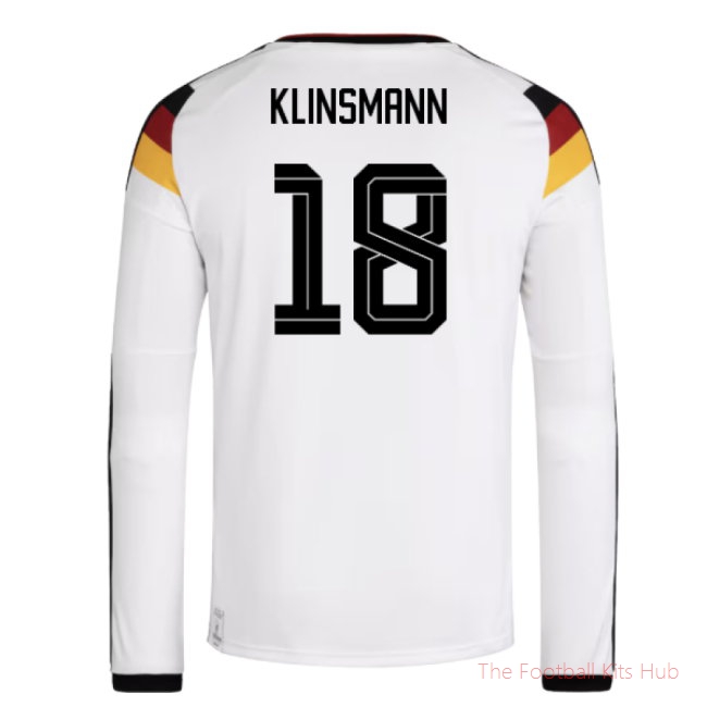 2026/27 Germany Long Sleeve Home Shirt (Klinsmann 18)