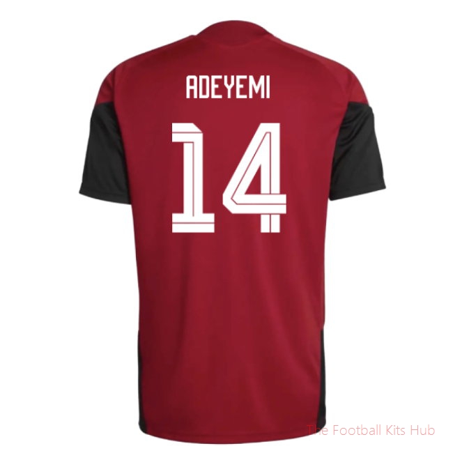 2026/27 Germany Training Jersey (Red) (Adeyemi 14)