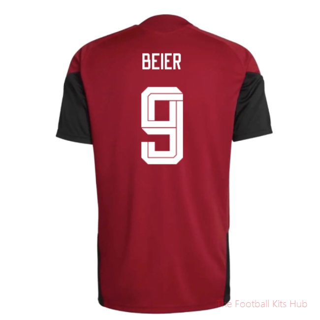 2026/27 Germany Training Jersey (Red) (Beier 9)