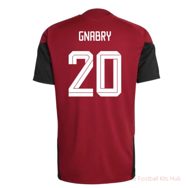 2026/27 Germany Training Jersey (Red) (Gnabry 20)