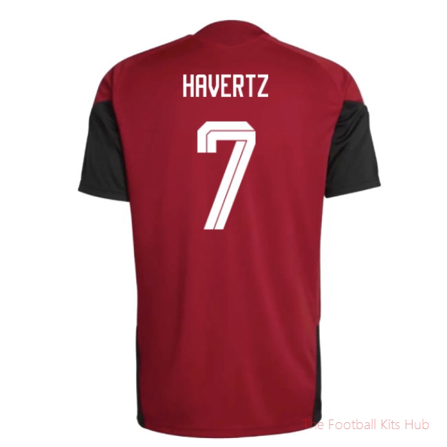 2026/27 Germany Training Jersey (Red) (Havertz 7)