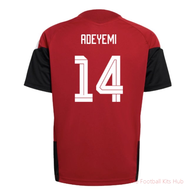 2026/27 Germany Training Jersey (Red) - Kids (Adeyemi 14)