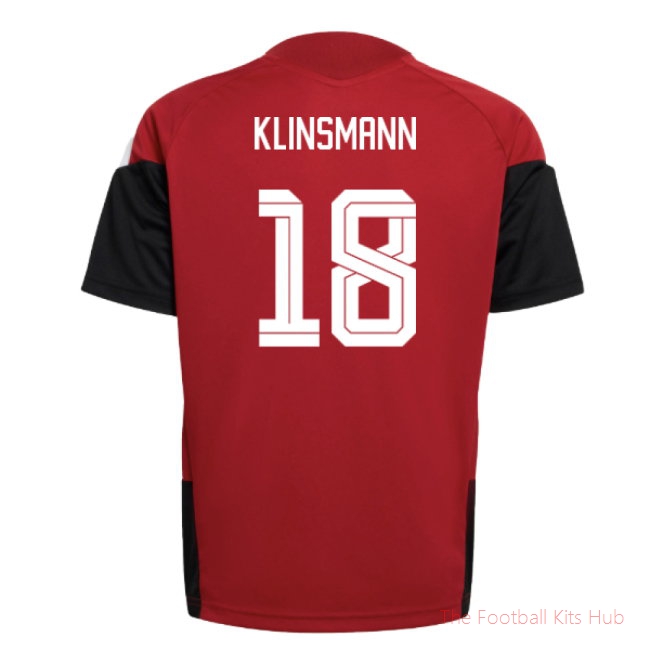 2026/27 Germany Training Jersey (Red) - Kids (Klinsmann 18)