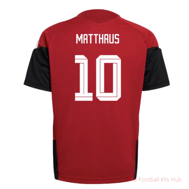 2026/27 Germany Training Jersey (Red) - Kids (Matthaus 10)