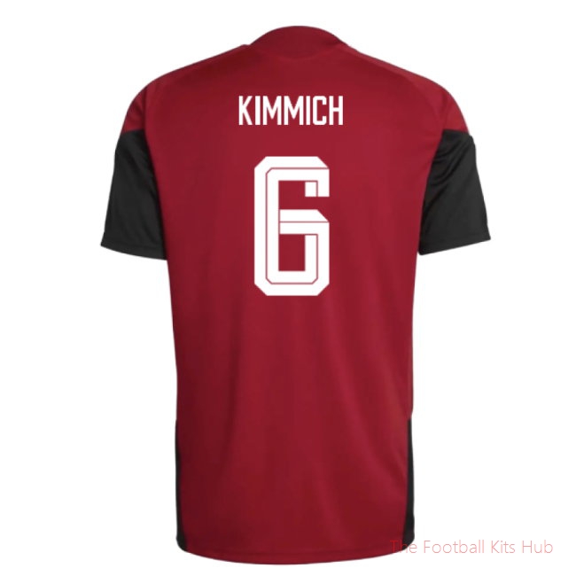 2026/27 Germany Training Jersey (Red) (Kimmich 6)