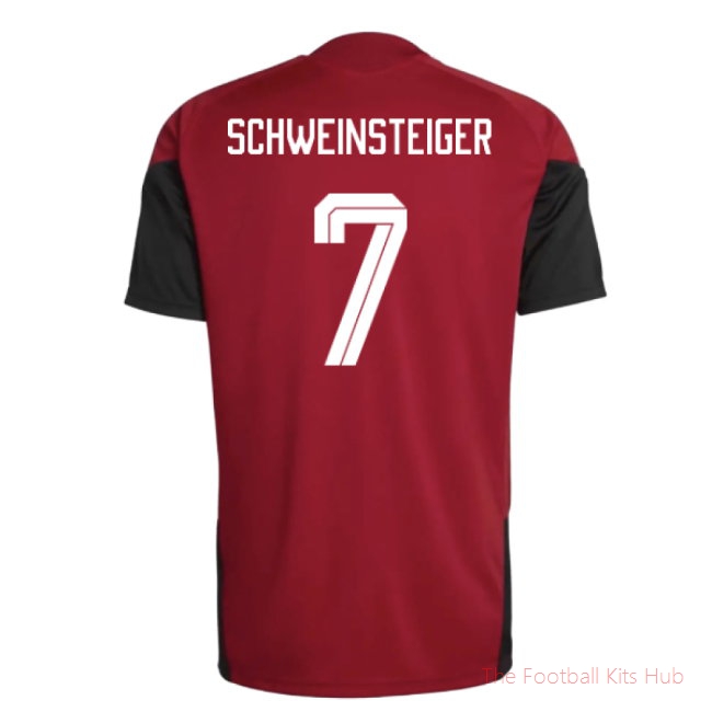 2026/27 Germany Training Jersey (Red) (Schweinsteiger 7)