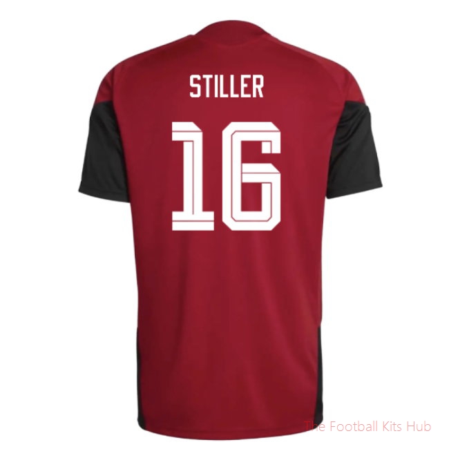 2026/27 Germany Training Jersey (Red) (Stiller 16)