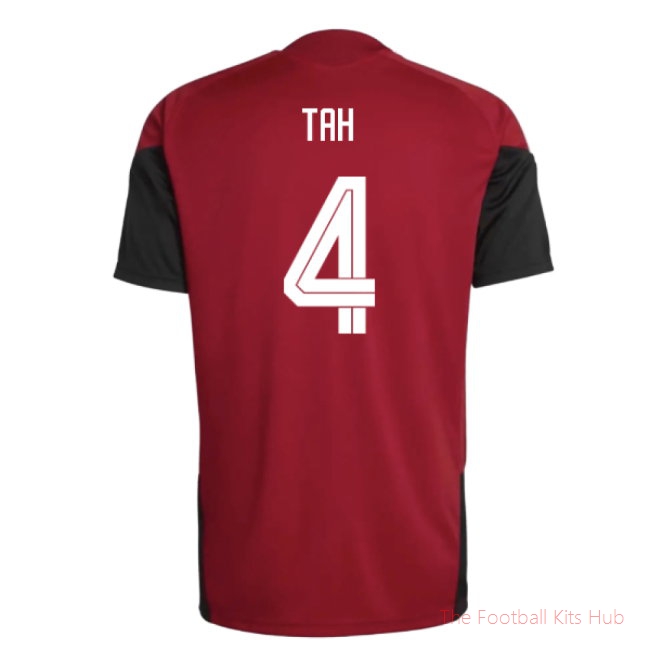2026/27 Germany Training Jersey (Red) (Tah 4)
