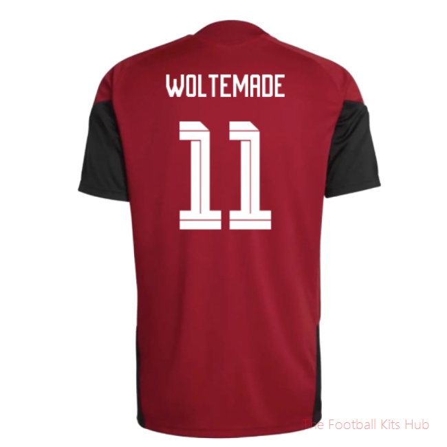 2026/27 Germany Training Jersey (Red) (Woltemade 11)