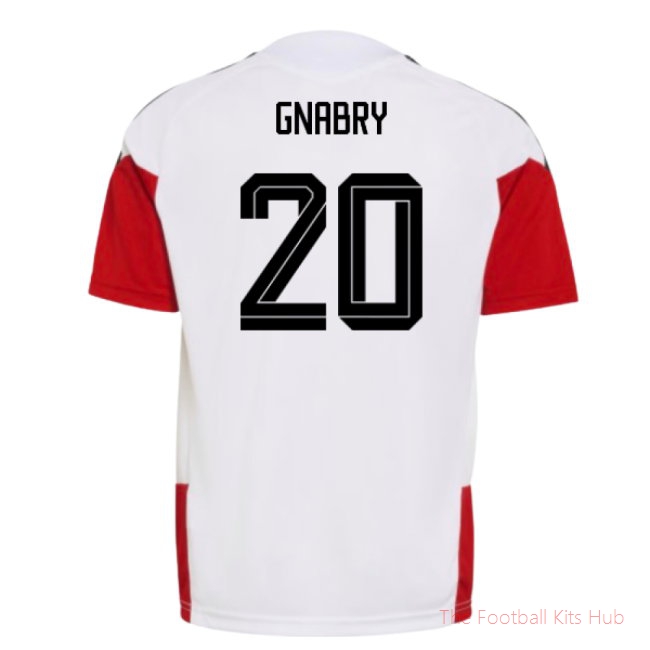 2026/27 Germany Training Jersey (White) - Kids (Gnabry 20)