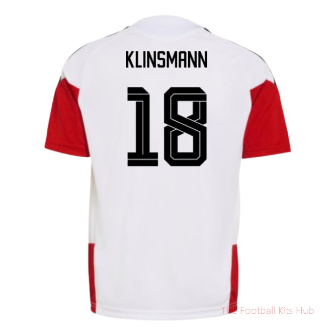2026/27 Germany Training Jersey (White) - Kids (Klinsmann 18)
