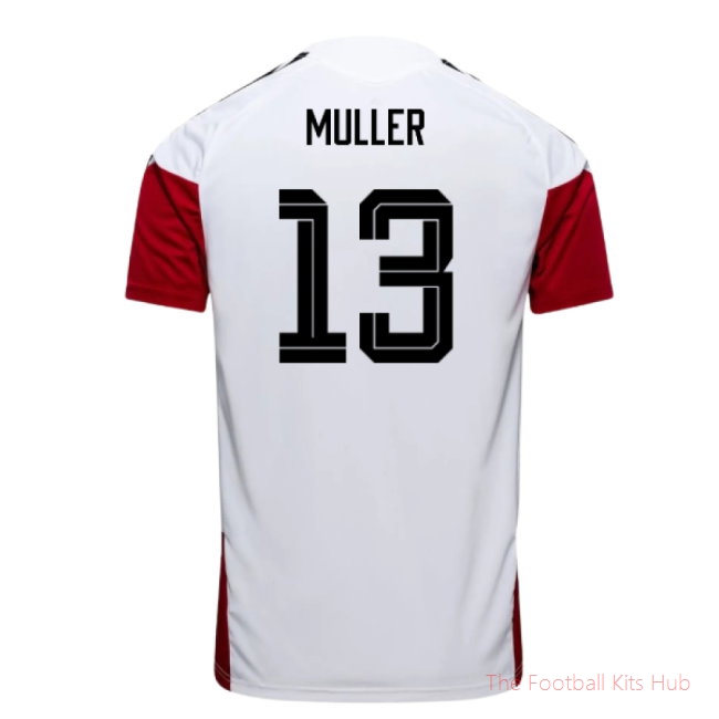 2026/27 Germany Training Jersey (White) (Muller 13)