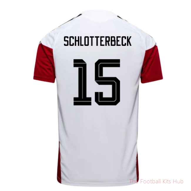2026/27 Germany Training Jersey (White) (Schlotterbeck 15)