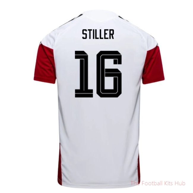 2026/27 Germany Training Jersey (White) (Stiller 16)