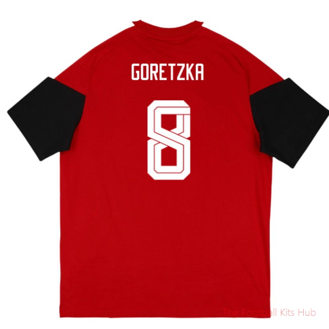 2026/27 Germany Training Tee (Red) (Goretzka 8)