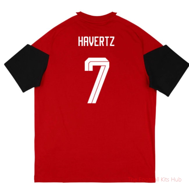 2026/27 Germany Training Tee (Red) (Havertz 7)