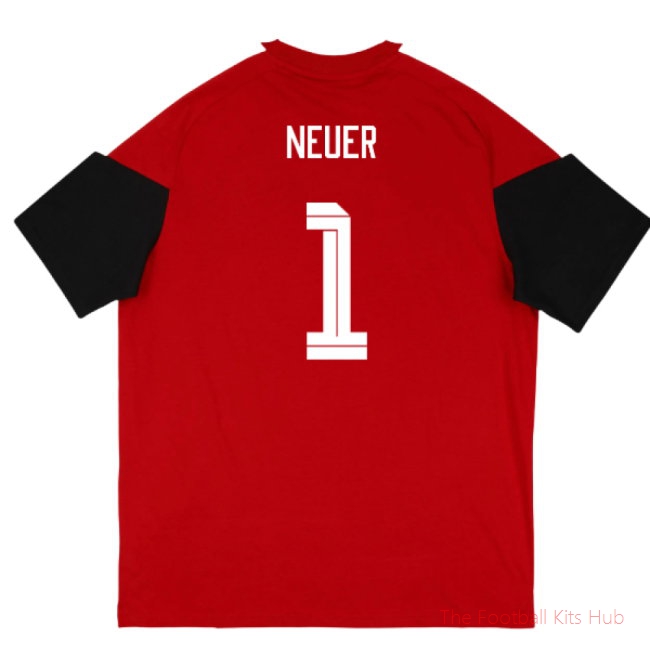2026/27 Germany Training Tee (Red) (Neuer 1)