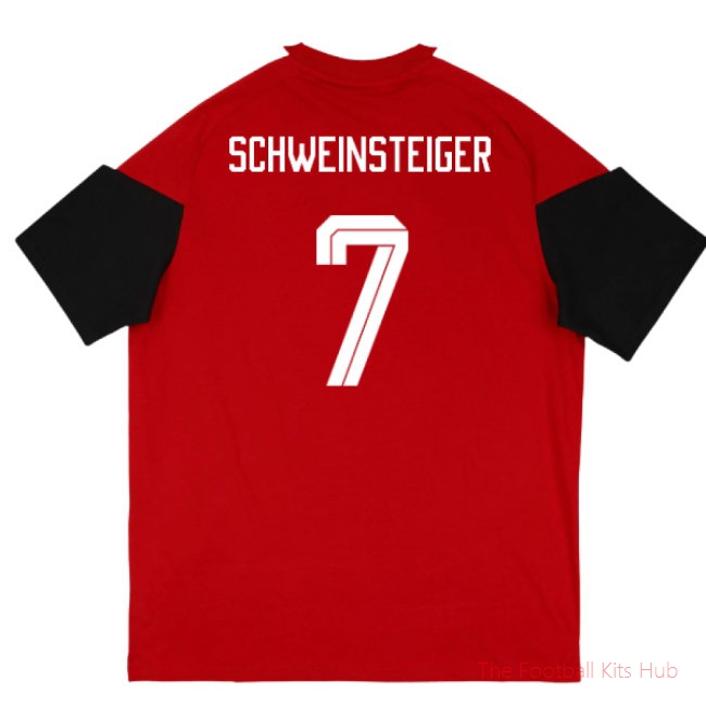 2026/27 Germany Training Tee (Red) (Schweinsteiger 7)