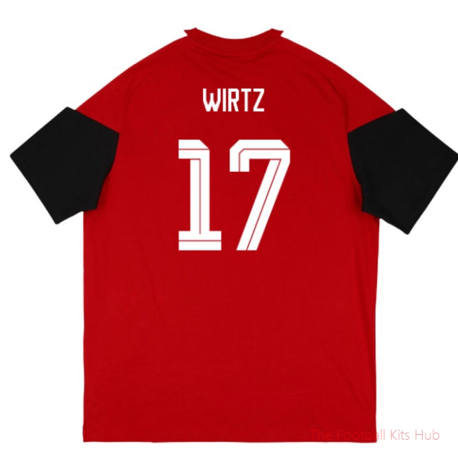 2026/27 Germany Training Tee (Red) (Wirtz 17)