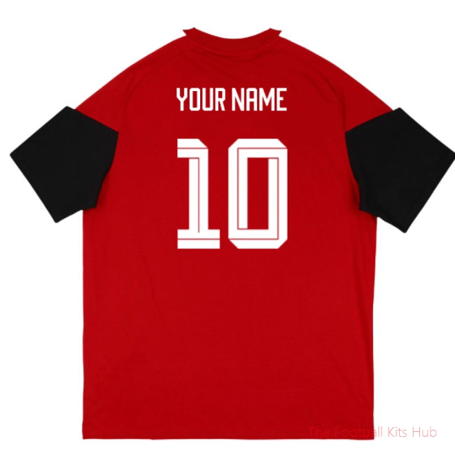 2026/27 Germany Training Tee (Red) (Your Name)