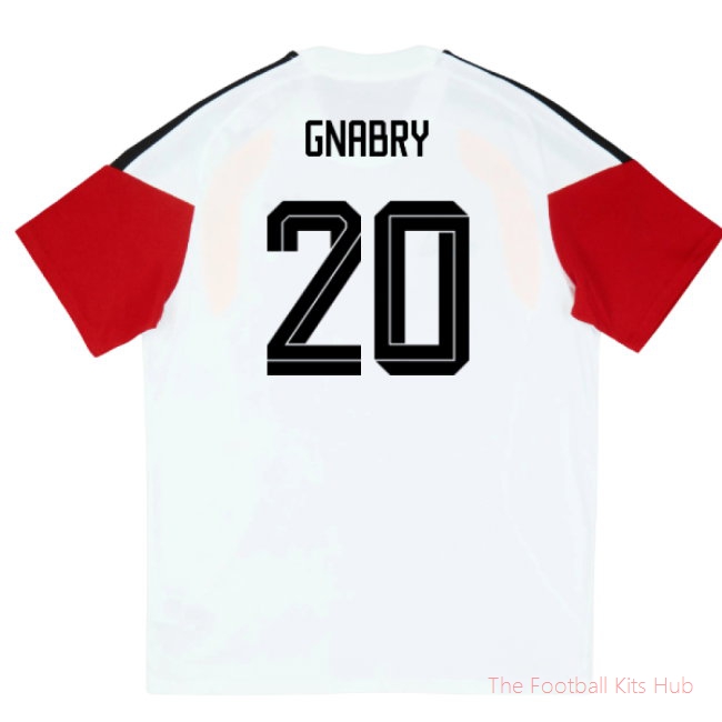 2026/27 Germany Training Tee (White) (Gnabry 20)