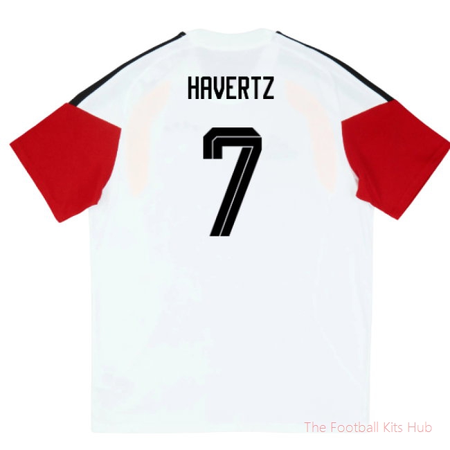 2026/27 Germany Training Tee (White) - Kids (Havertz 7)