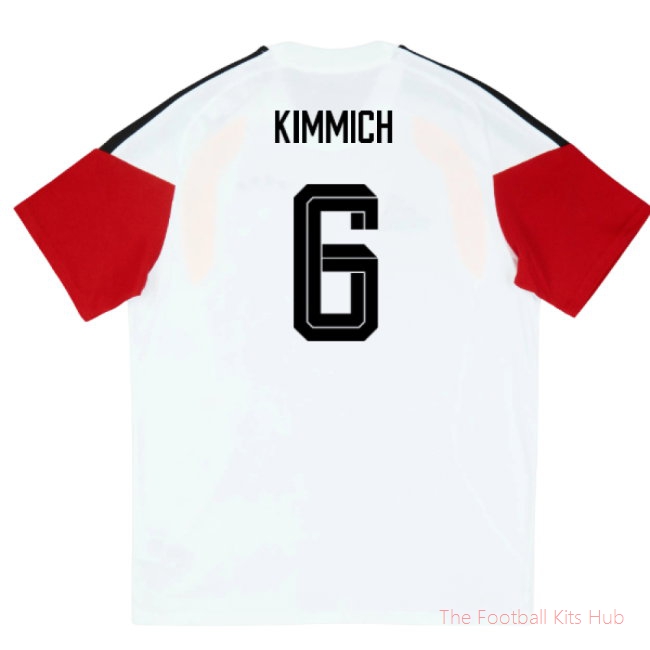 2026/27 Germany Training Tee (White) - Kids (Kimmich 6)