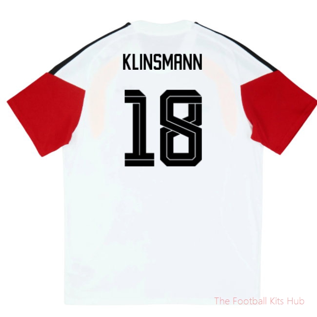 2026/27 Germany Training Tee (White) - Kids (Klinsmann 18)